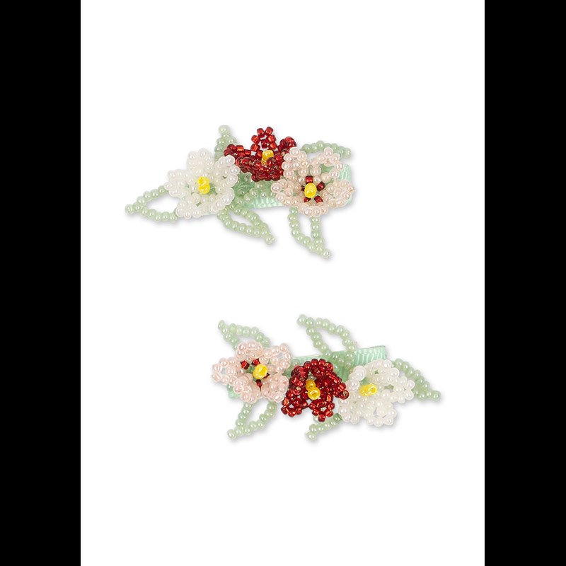Konges Sløjd Hårklemmer 2-pak Flower Field Multi 3