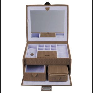 Windrose Smyckeskrin Corbello Mocca Brun alt image