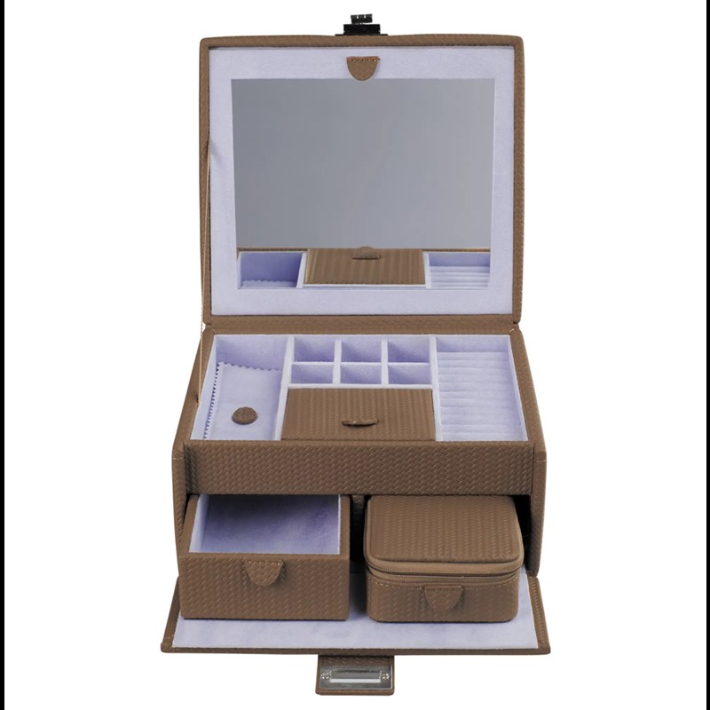 Windrose Smykkeskrin Corbello Mocca Brun 2