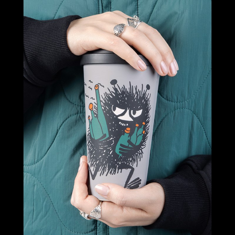 Nordic Buddies Takeaway mugg Stinky Grå 2