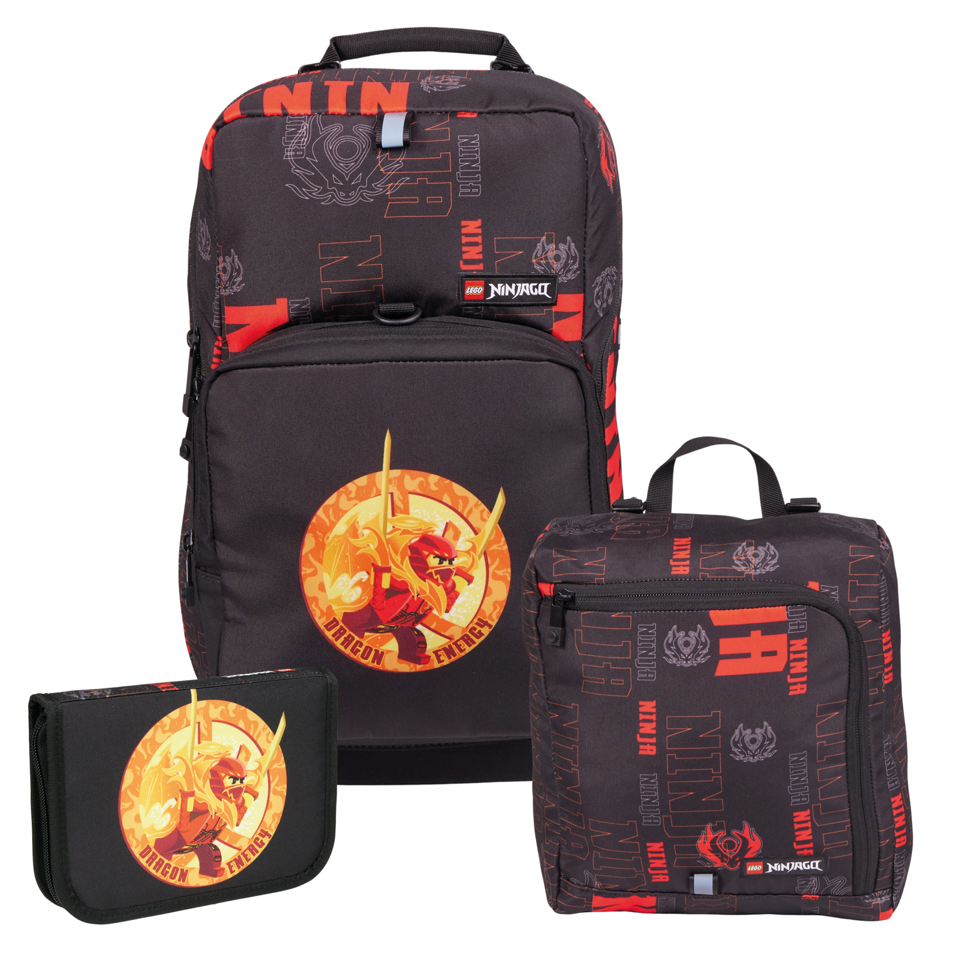 LEGO Bags Skoletaskesæt Optimo Dragon