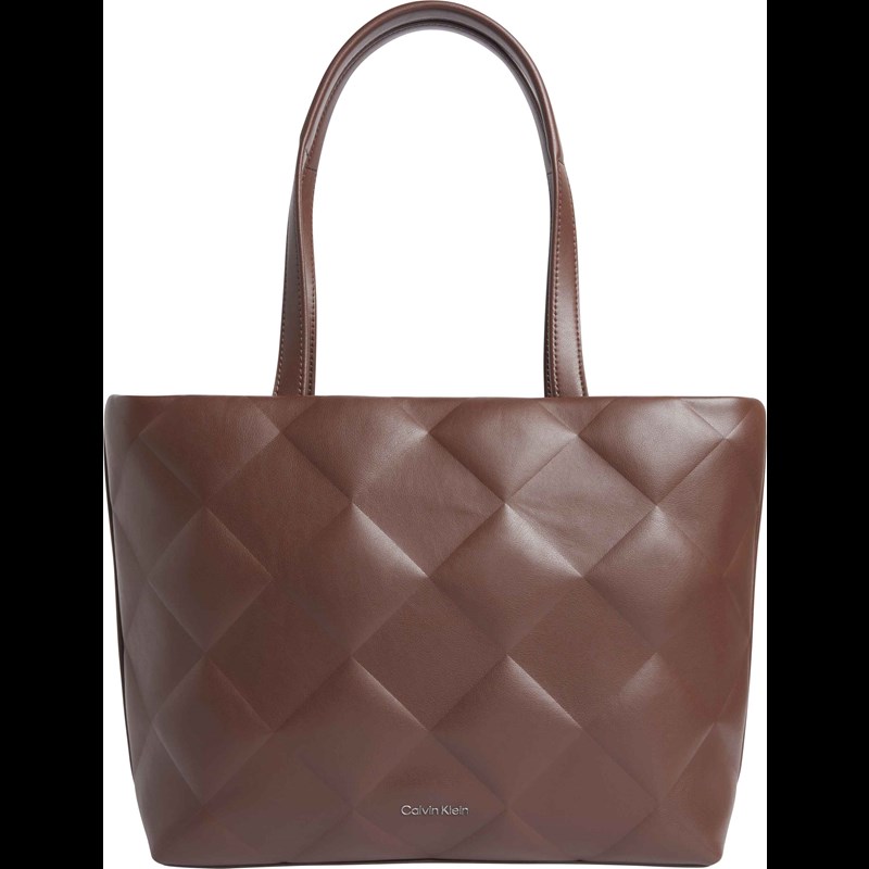 Calvin Klein Shopper Diamant Quilt  Brun 13" 1