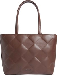 Calvin Klein Shopper Diamant Quilt  Brun 13" 1