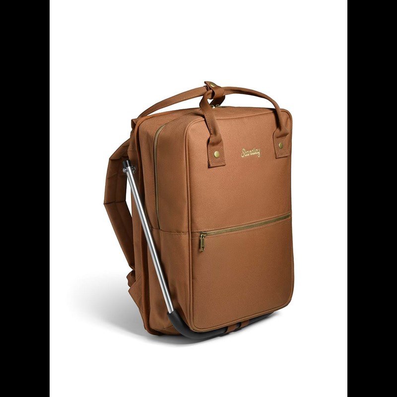 Standley Rygsæk LeanBag m/siddepude Camel 16" 9