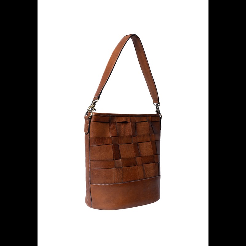 RE:DESIGNED Axelväska Noor Big Brun 4