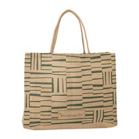 Bloomingville Indkøbsnet Bergamo Beige/grøn 1