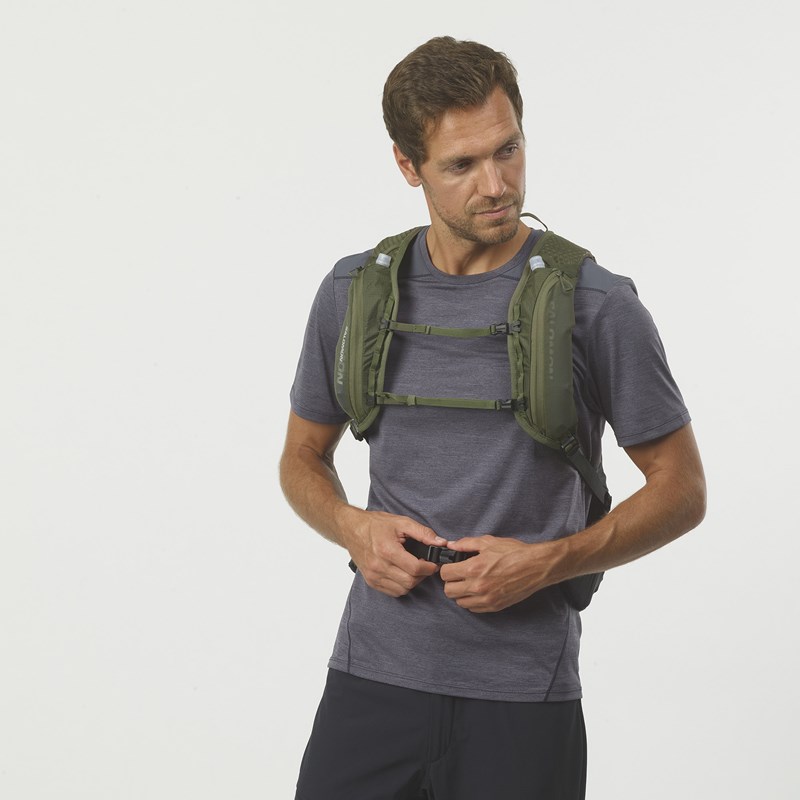 Salomon Løberygsæk XT20 Oliven Grøn 4