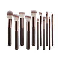 Technique Pro Makeupborste set Brun 1
