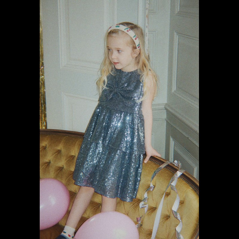 Konges Sløjd Hårbånd med Perler Cherry Lyserød 5