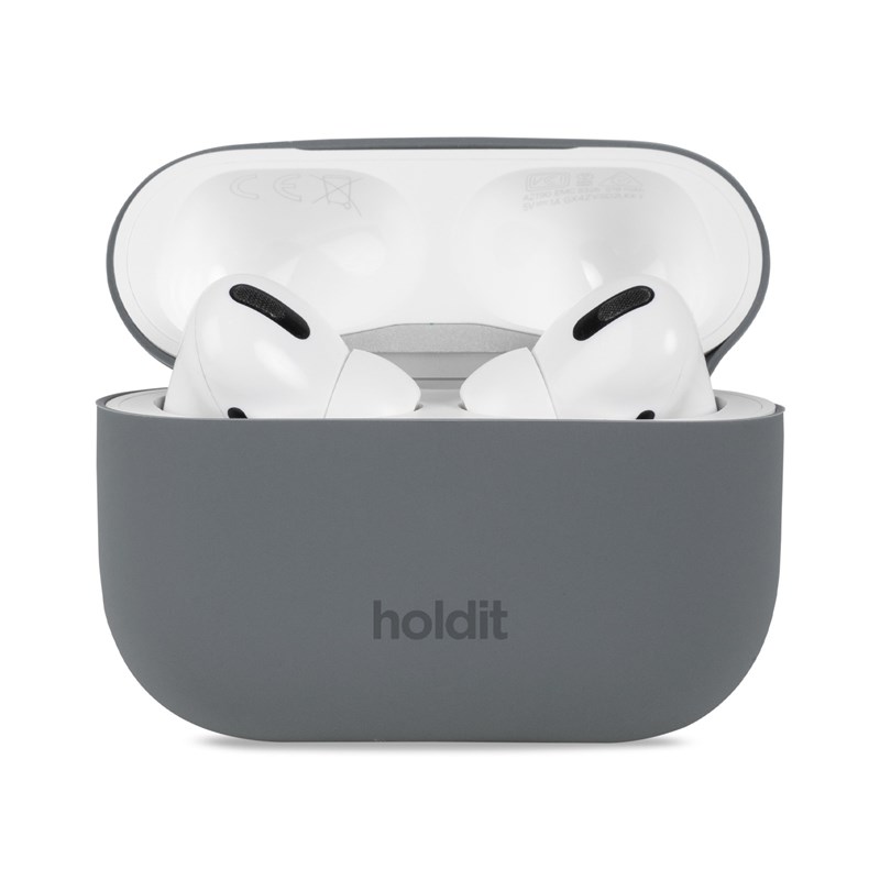 Holdit AirPods Case Pro 1&2 M. Grå Airpods Pro 1/2 1