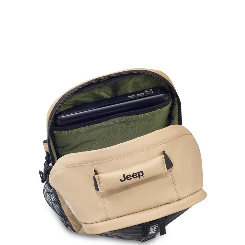 Jeep Ryggsäck versatil JS011B Sand 45 cm 7