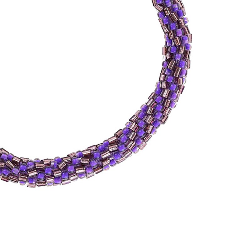 By Stær Armband Nepal Nr. 1081 Lila 3