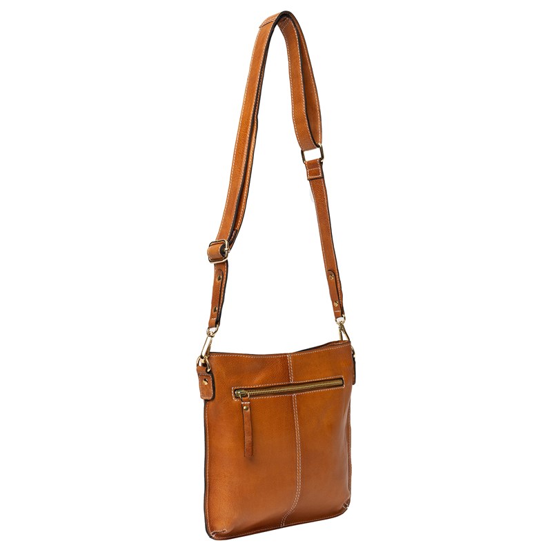 RE:DESIGNED Crossbody Fillis Medium Cognac 4