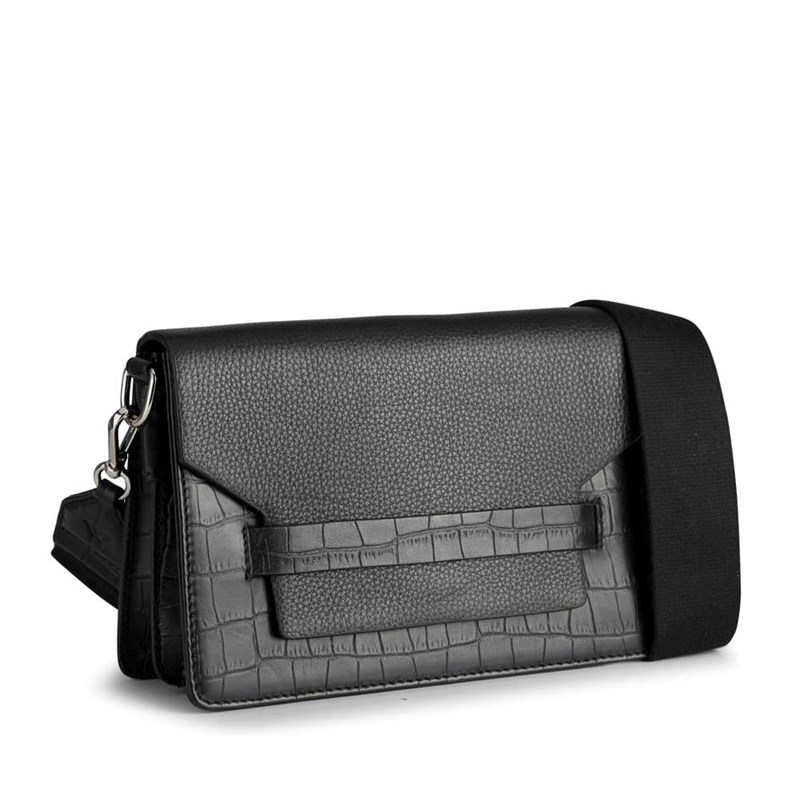 MARKBERG Crossbody Arabella Crocmix Sort 2