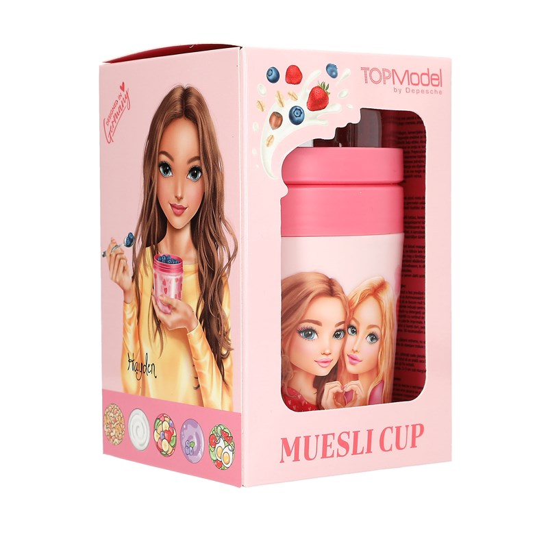 TOPModel Yoghurt-/Müsli Kop Lyserød 5