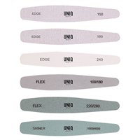 UNIQ Neglefil & Buffer 6 stk. Ass farver