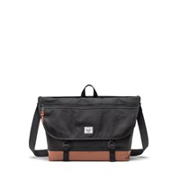 Herschel Skuldertaske Messenger Cove Sort/Brun 1