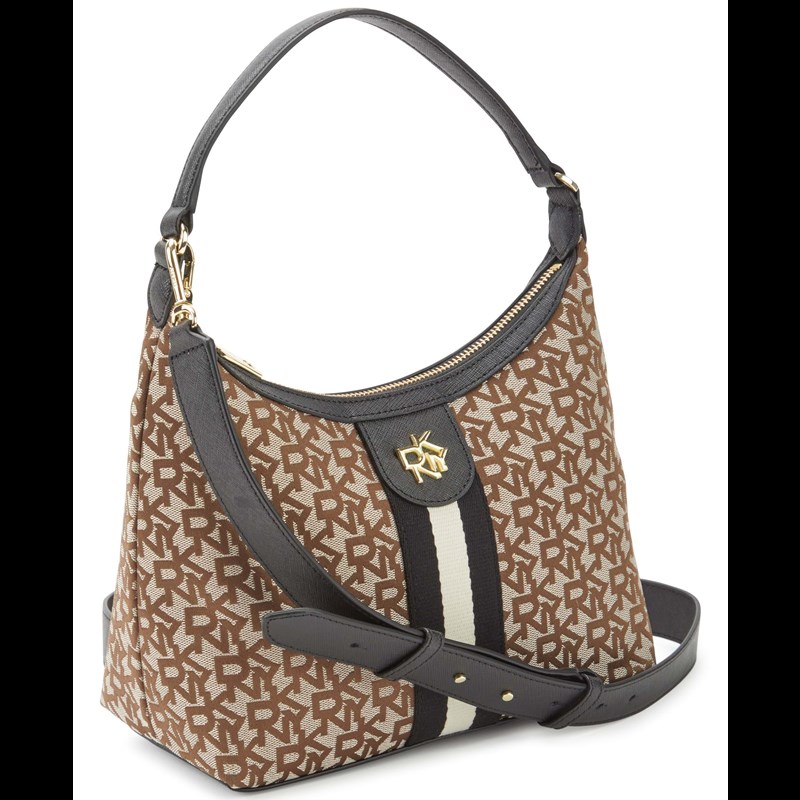 DKNY Skuldertaske Carol Brun/Sort 2