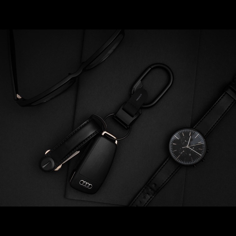 Orbitkey Nyckelhållarclip v2 Svart/Svart 4