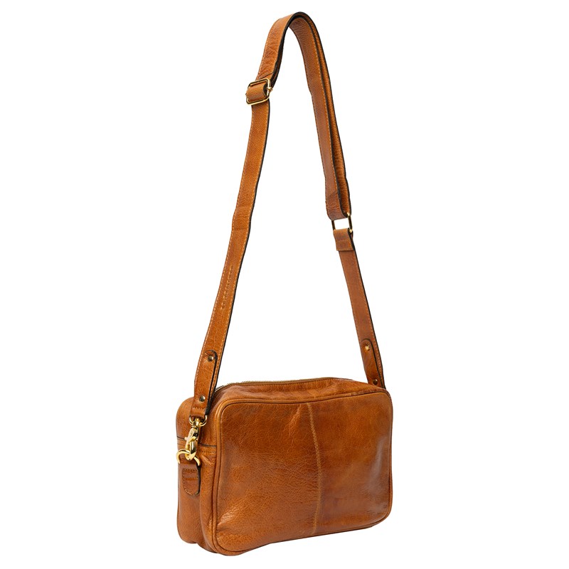 RE:DESIGNED Crossbody Greyson Big Cognac 5