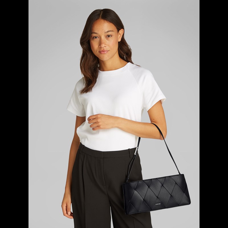 Calvin Klein Skuldertaske CK Woven Sort 2
