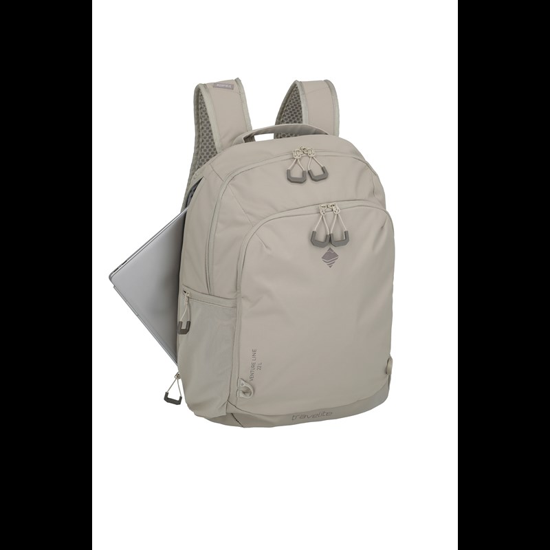 travelite Rygsæk Venture Line Beige 15" 4