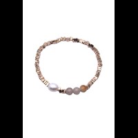 Conmé Armbånd Frida Pearl Grå