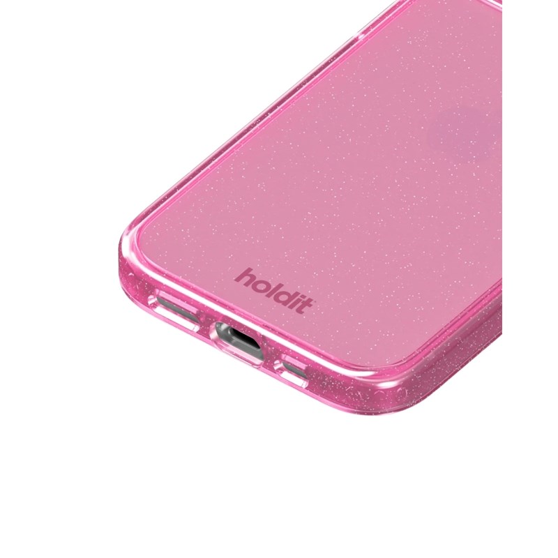 Holdit Mobilfodral Glitter Rosa iPhone 13/14/15 4