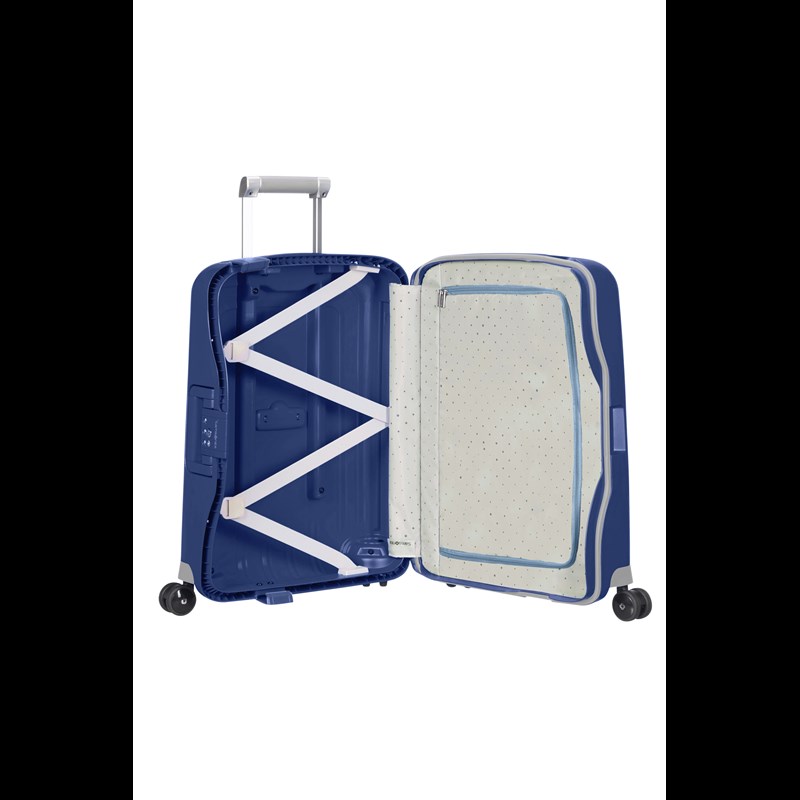 Samsonite Kuffert S.cure M. blå 55 Cm 3