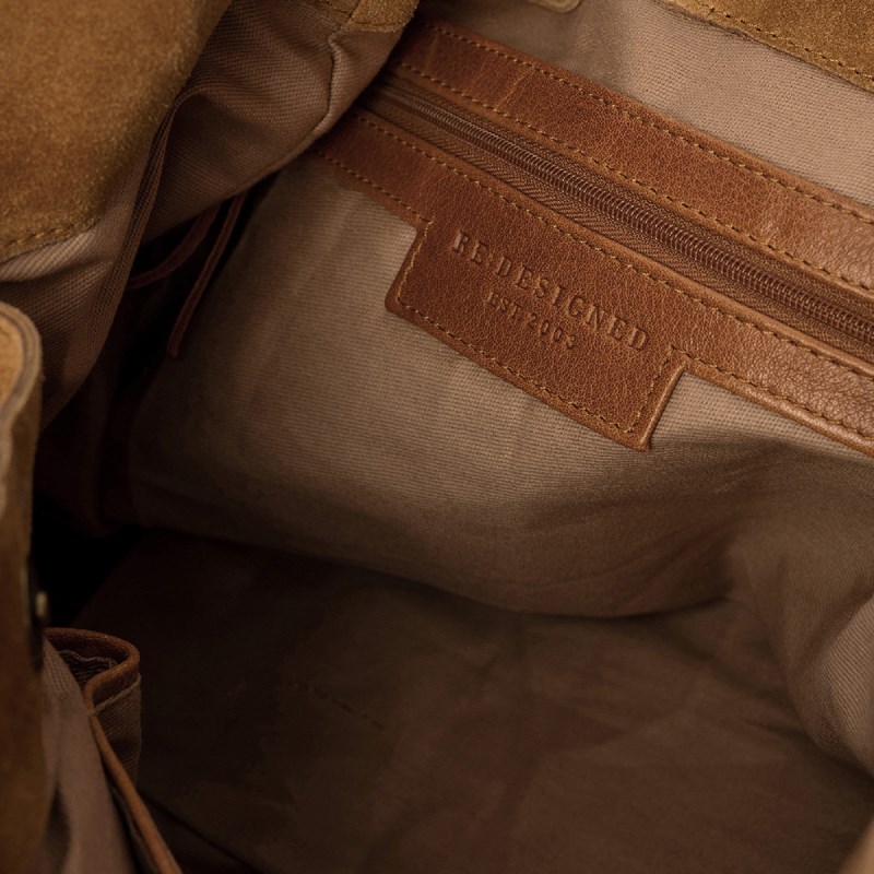 RE:DESIGNED Skuldertaske Meno Brun 4