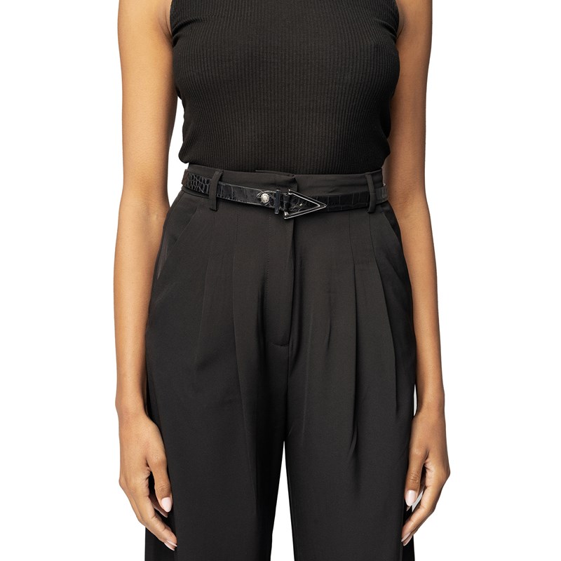 RE:DESIGNED Bælte Freda Sort 85 Cm 2