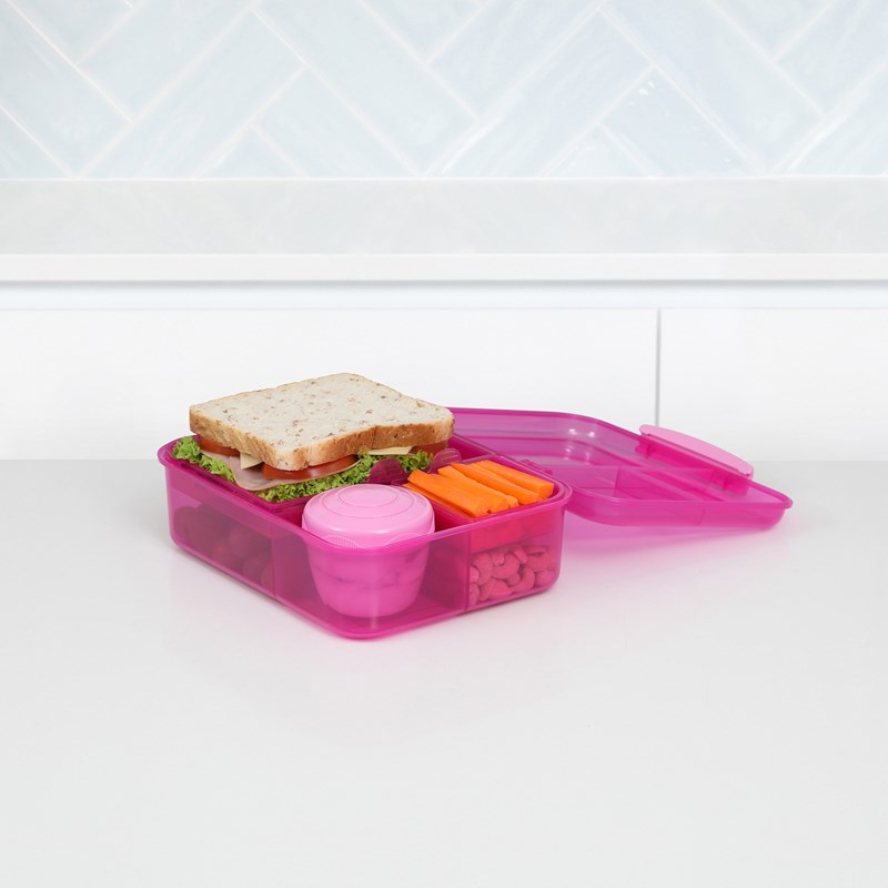 Sistema Madkasse Bento Lunch Pink 5