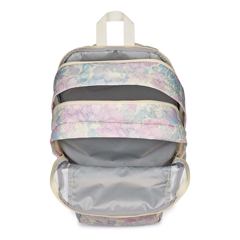 JanSport Ryggsäck Big Student Blå med blomma 15" 8