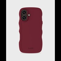 Holdit Mobilcover Wavy Bordeaux Iphone 16 1