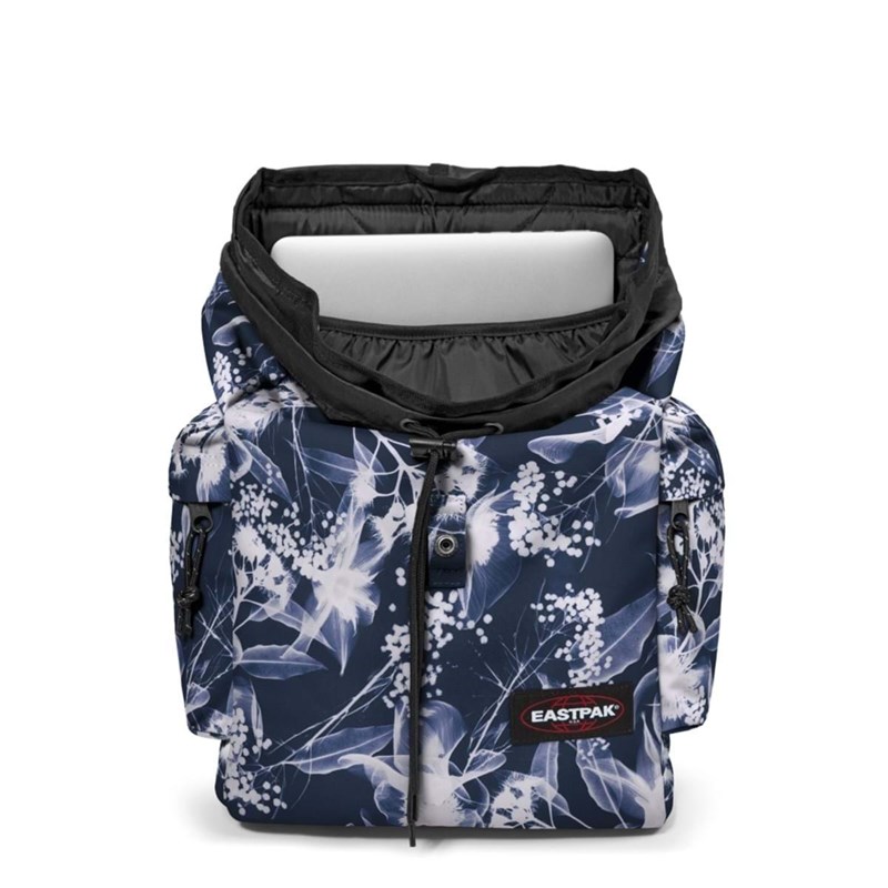 Eastpak Rygsæk -Austin Blå m/blomst 4