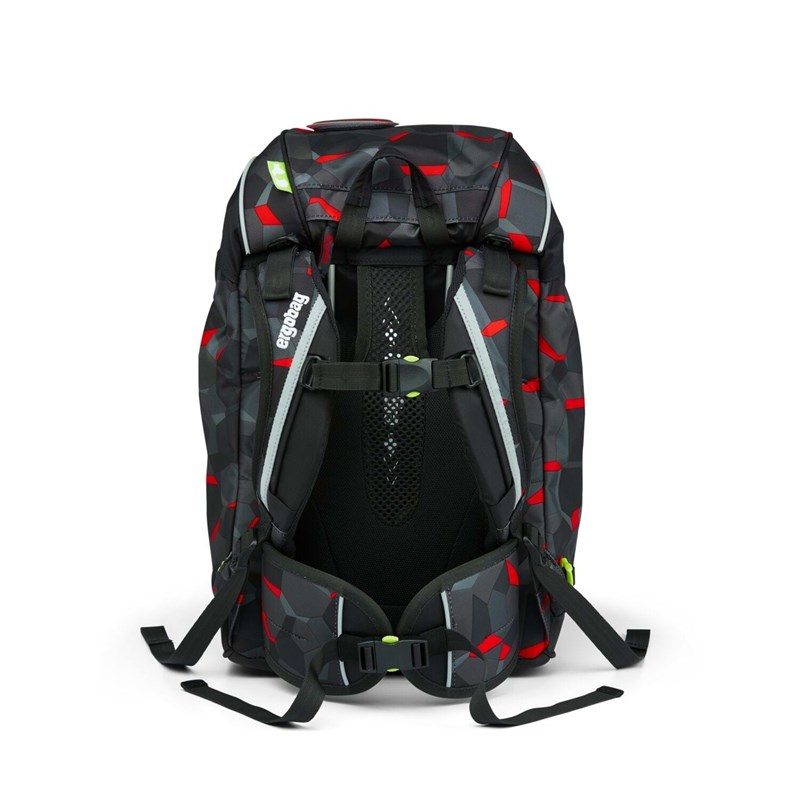Ergobag Skoletaske Prime TaekBeardo Sort m/mønster 4