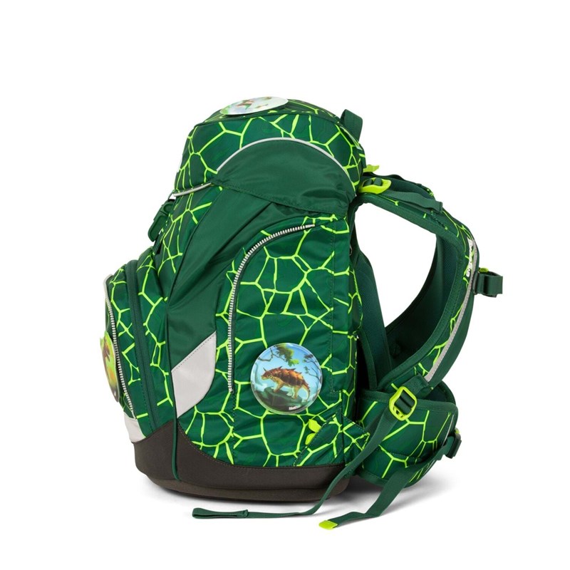 Ergobag Skoletaskesæt Pack Grøn/sort 6