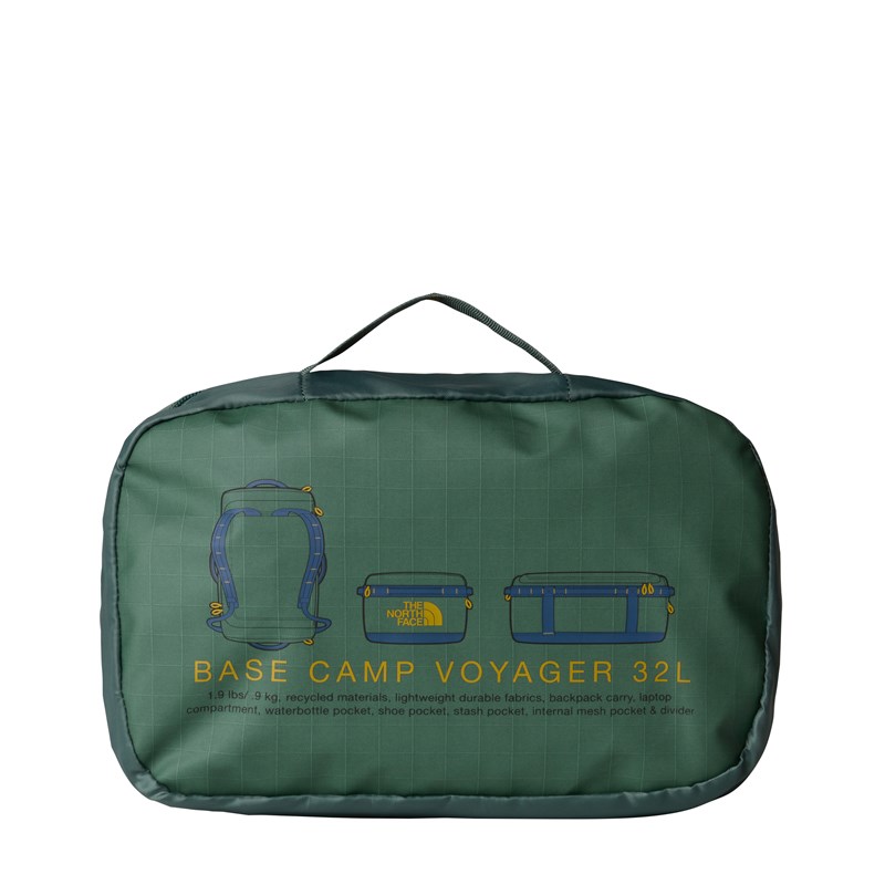 The North Face Duffelväska Base C. Voyager 32 Grå/Blå 6