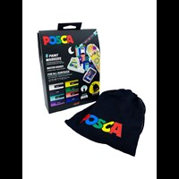 POSCA Pennor POSCA PC-5M Påse set Flerfärgad