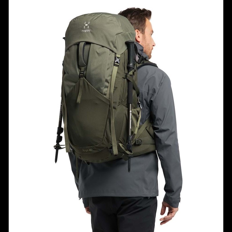 Haglöfs Rygsæk Ängd 60 M. Grøn Str M/L 10