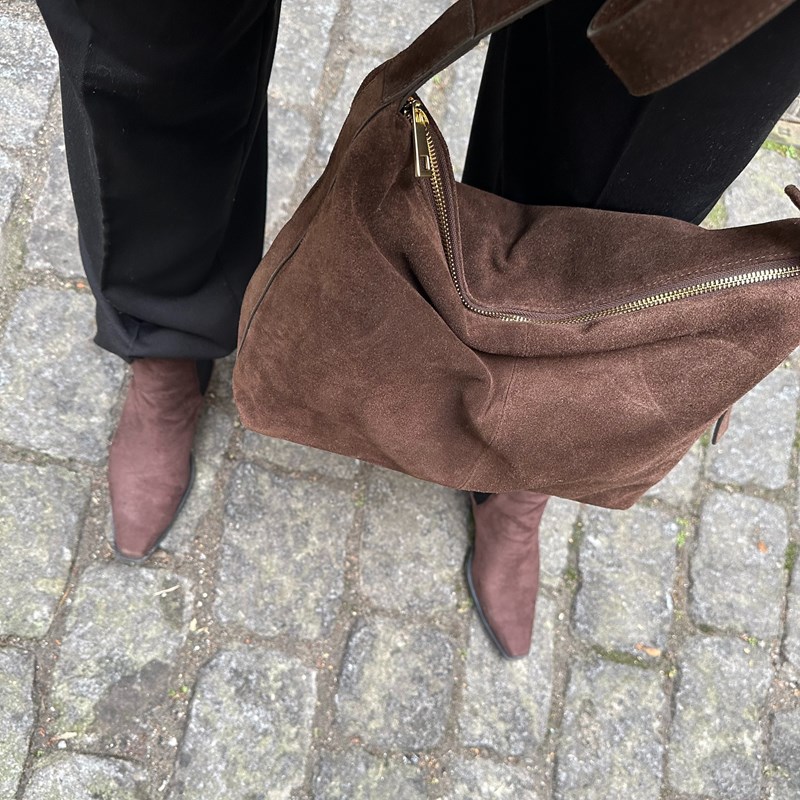 HERA Axelväska Cajsa Hera M. Brun 6