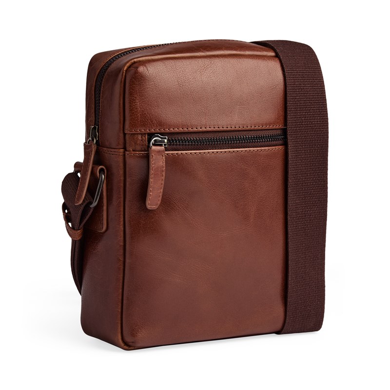 Tyler & Co Crossbody Brighton Cognac 1