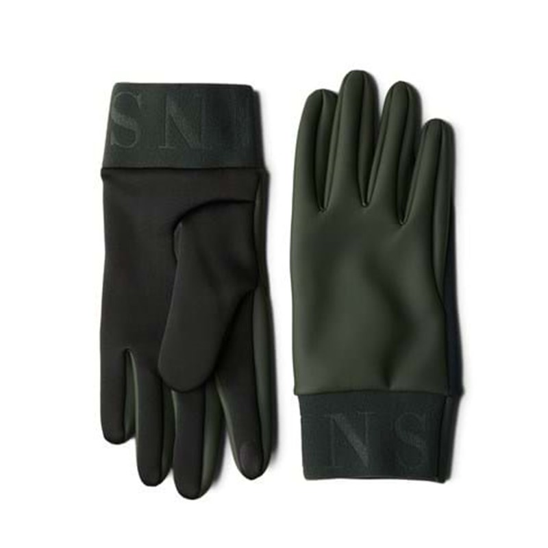 Rains Handske Gloves Army Grøn Str M 1
