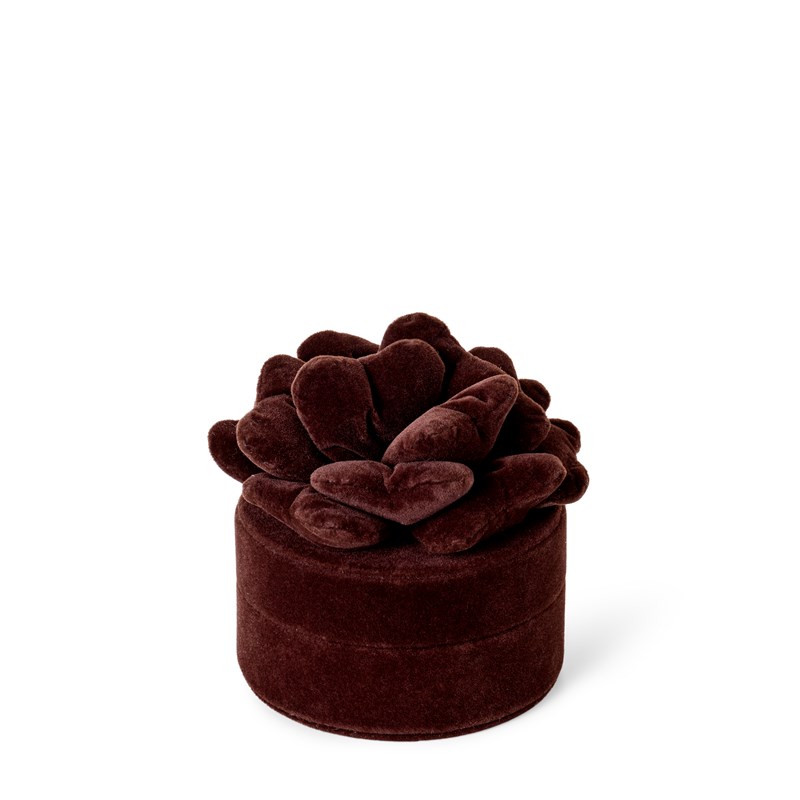 DAY ET Smyckeskrin Day Velvet Flower Bordeaux 1