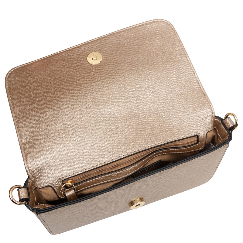 Valentino Bags Skuldertaske Materia  Guld 4