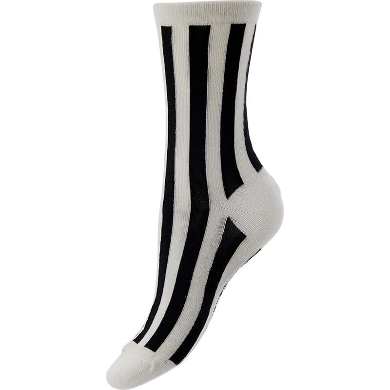 Bella Ballou Strømpe Stripe Sort