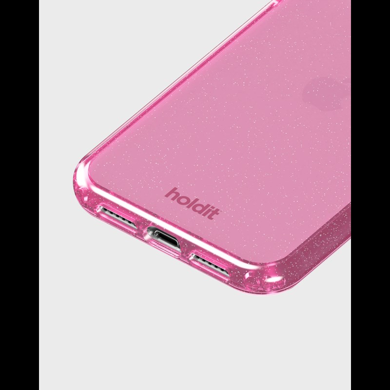 Holdit Mobilfodral Glitter Rosa iPhone XR/11 4