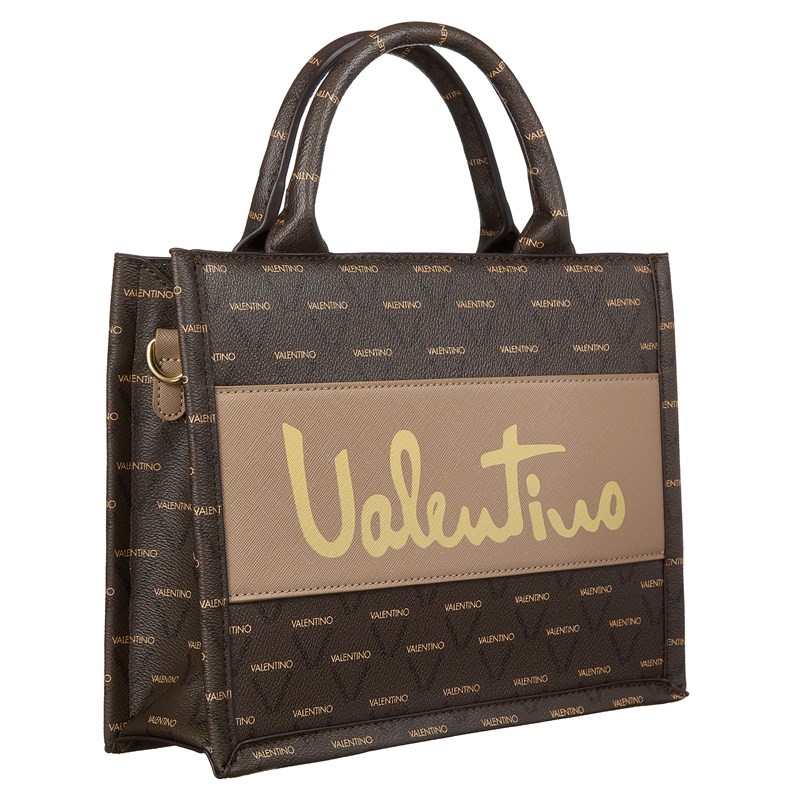 Valentino Bags Håndtaske Tour Brunt mønster 3