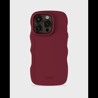 Holdit Mobilfodral Wavy Bordeaux Iphone 16 Pro Max 1