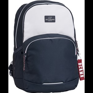 Beckmann Skolväska Sport Jr Navy White Blå/Vit alt image